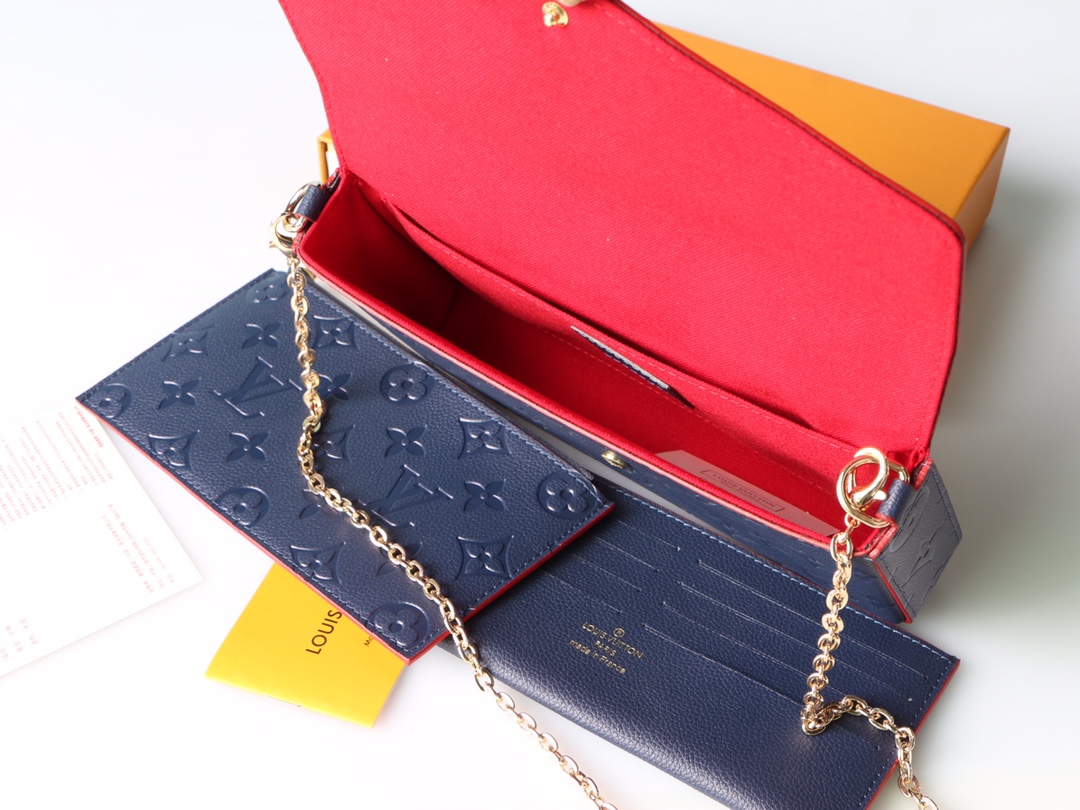 Cartera de mano Félicie Louis Vuitton - Imagen 7