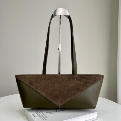 Bolso Puzzle Fold Cropped Tote Loewe - Imagen 2