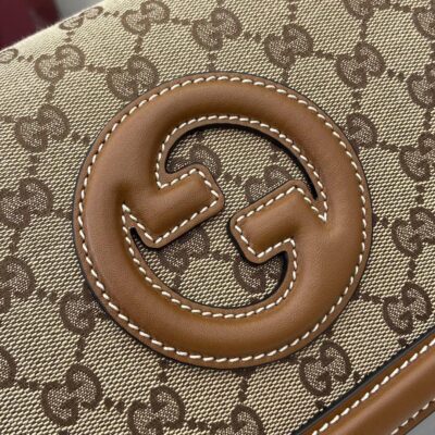 Bolso mano Gucci Blondie asa tamaño pequeño - Imagen 4