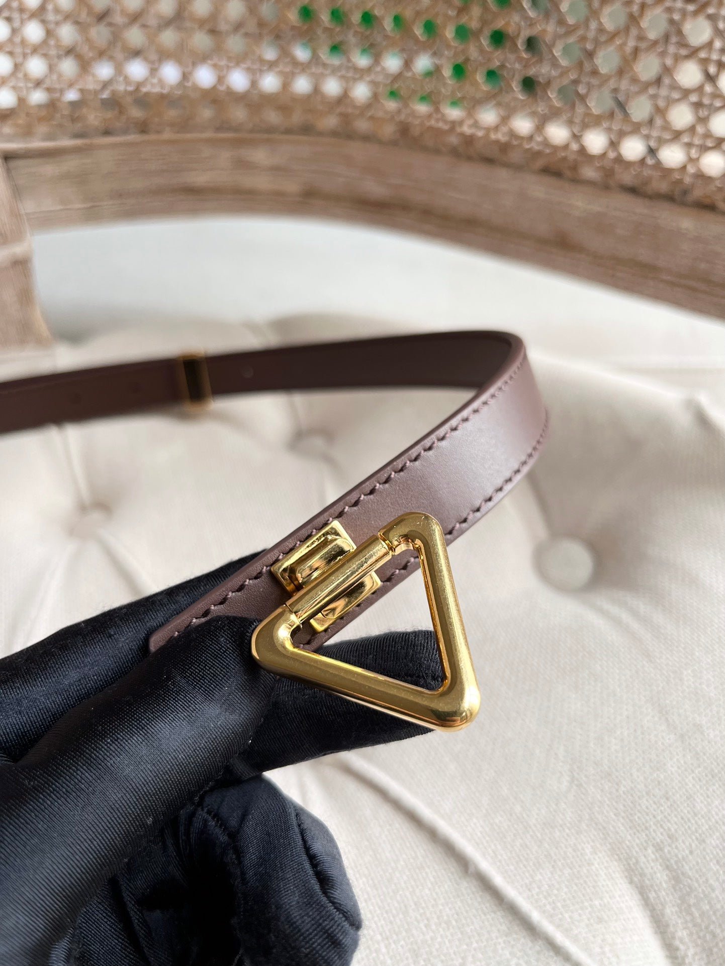 Cinturón Triangle Bottega Veneta - Imagen 7
