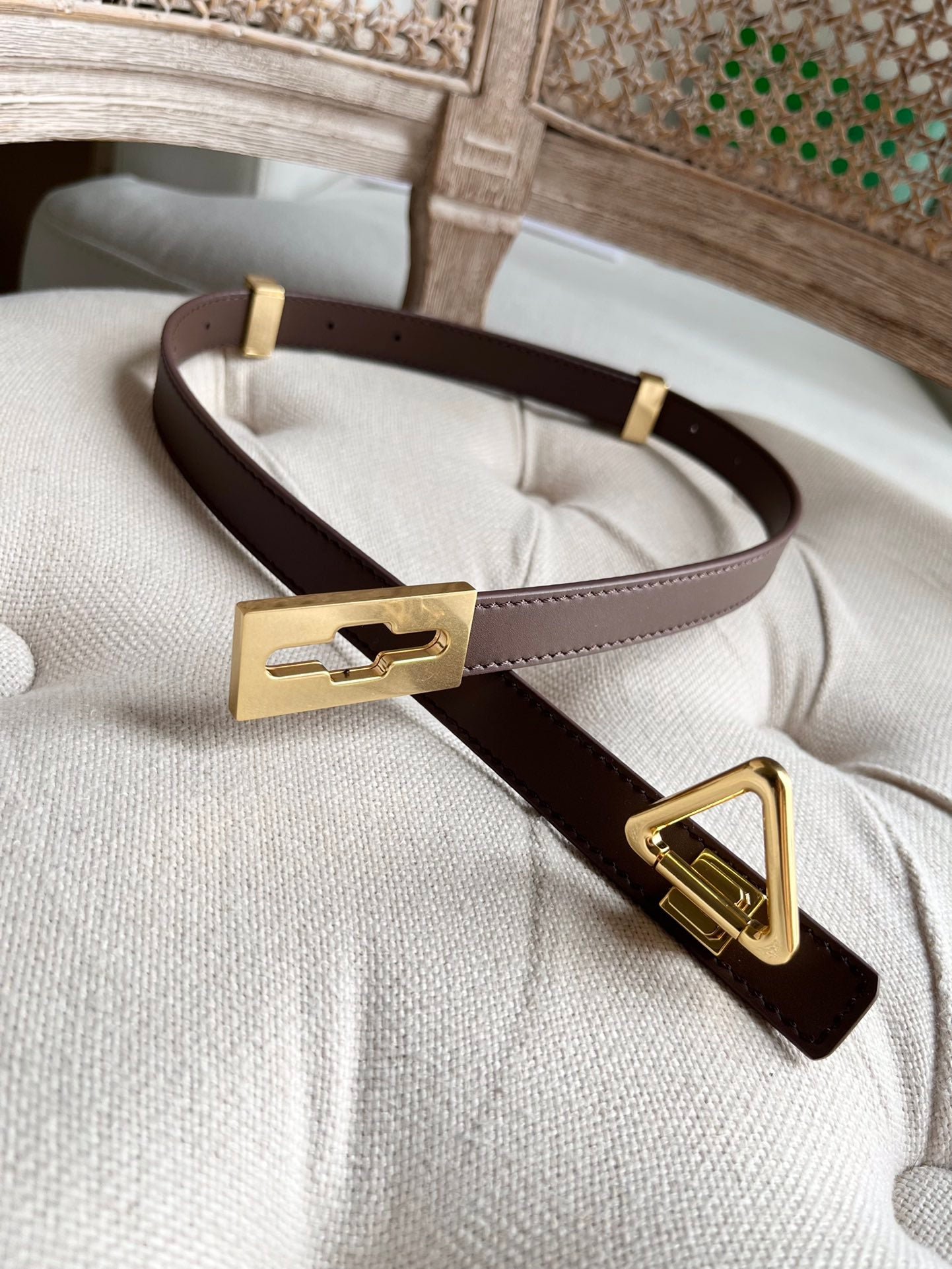 Cinturón Triangle Bottega Veneta - Imagen 9