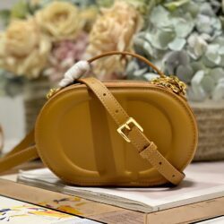 Bolso Camera ovalado CD Signature Dior