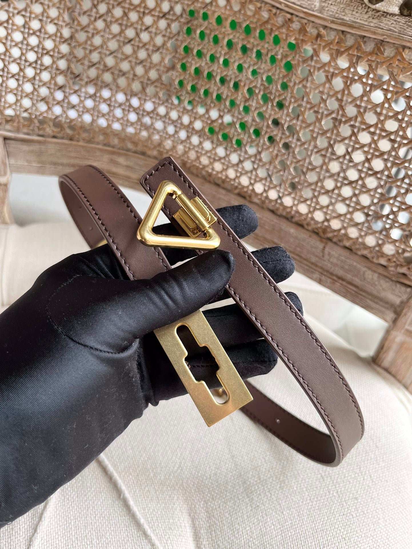 Cinturón Triangle Bottega Veneta - Imagen 5