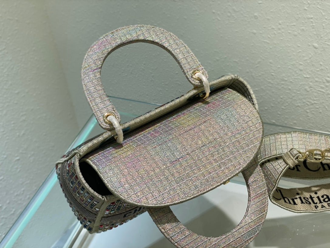 Bolso mediano Lady D-Lite DIOR - Imagen 7