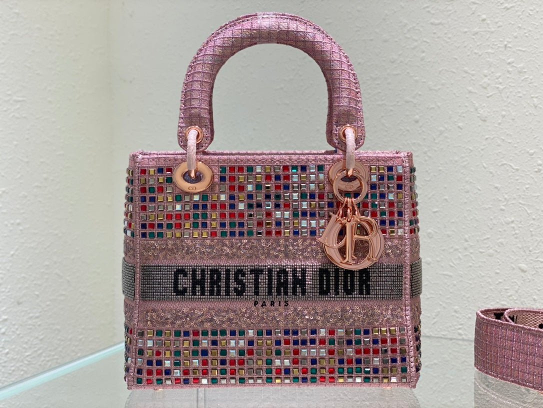 Bolso mediano Lady D-Lite DIOR