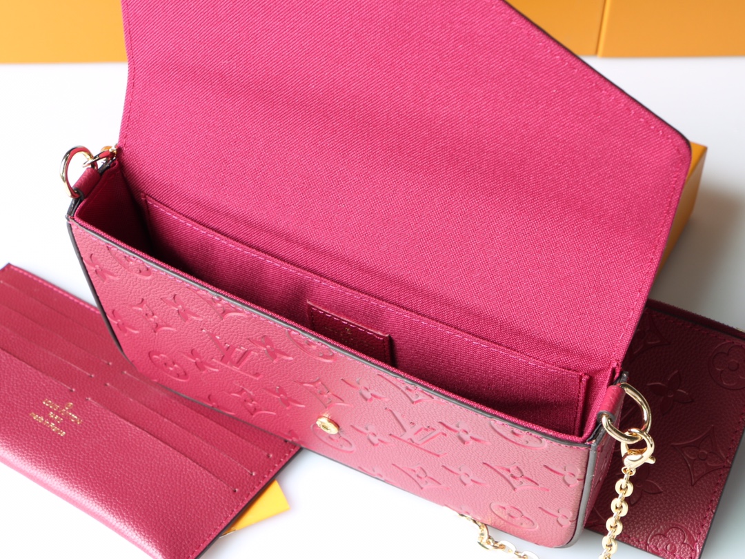 Cartera de mano Félicie Louis Vuitton - Imagen 6