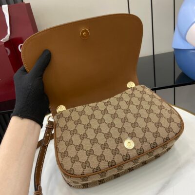 Bolso mano Gucci Blondie asa tamaño pequeño - Imagen 7