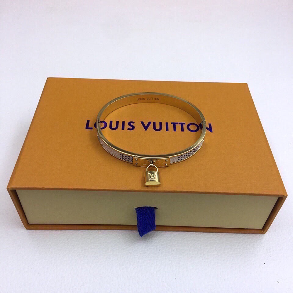 Brazalete Locked LV Louis Vuitton