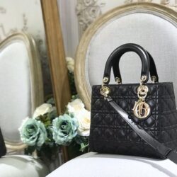 BOLSO MEDIANO LADY DIOR