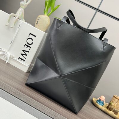 Bolso Puzzle Fold tote mediano Loewe - Imagen 4