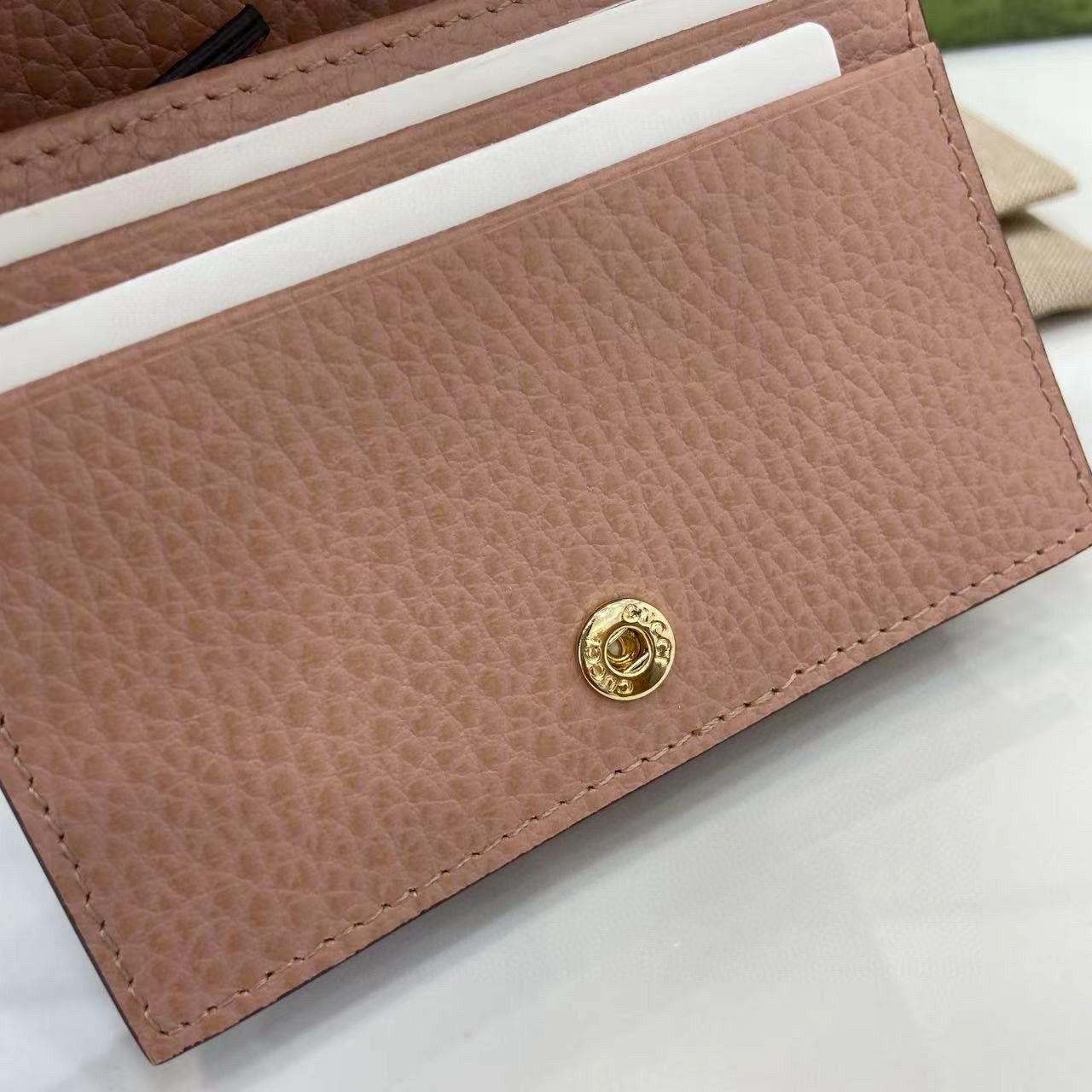 Cartera con tarjetero GG Marmont bicolor Gucci - Imagen 8