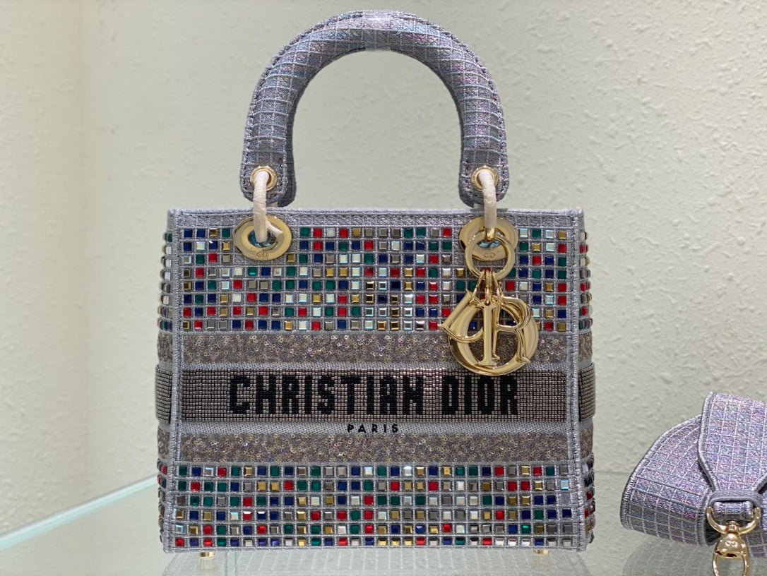 Bolso mediano Lady D-Lite DIOR