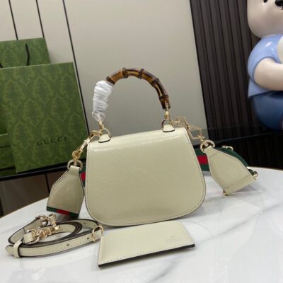 Minibolso de mano Gucci Bamboo 1947 Gucci - Imagen 2