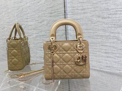 Bolso mini Lady Dior DIOR