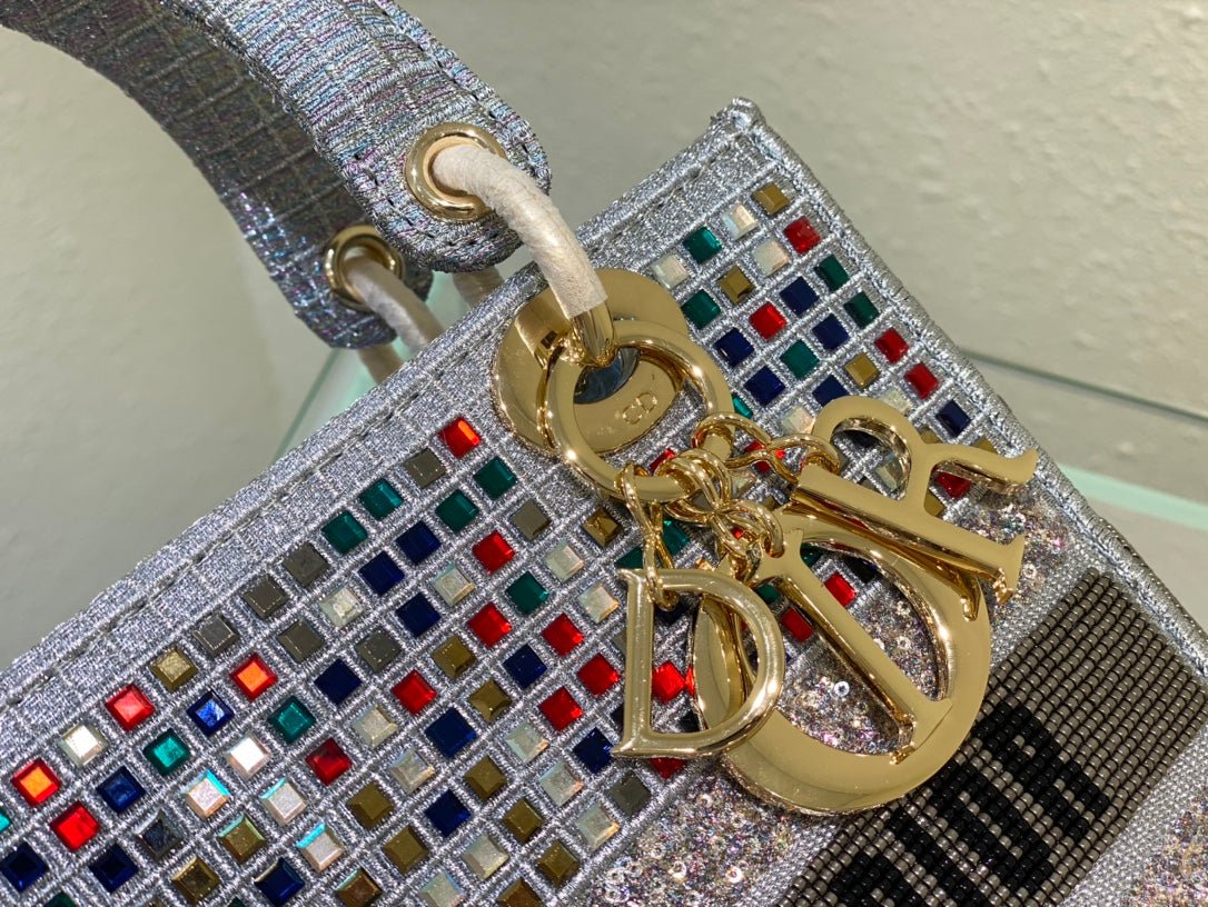 Bolso mediano Lady D-Lite DIOR - Imagen 5