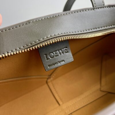 Bolso Puzzle Fold Cropped Tote Loewe - Imagen 9