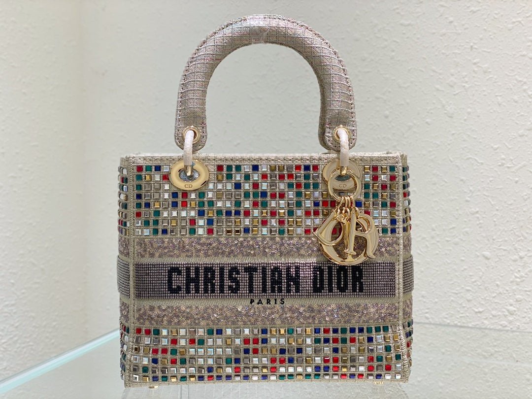 Bolso mediano Lady D-Lite DIOR