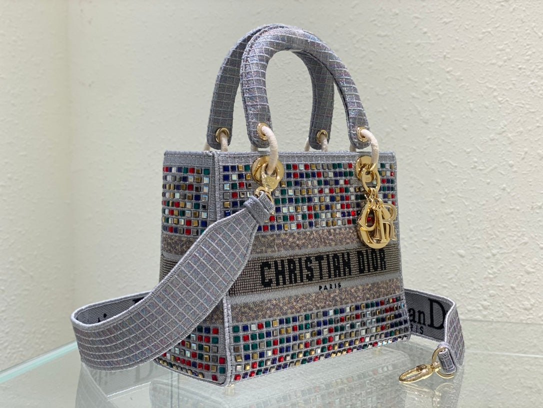 Bolso mediano Lady D-Lite DIOR - Imagen 9