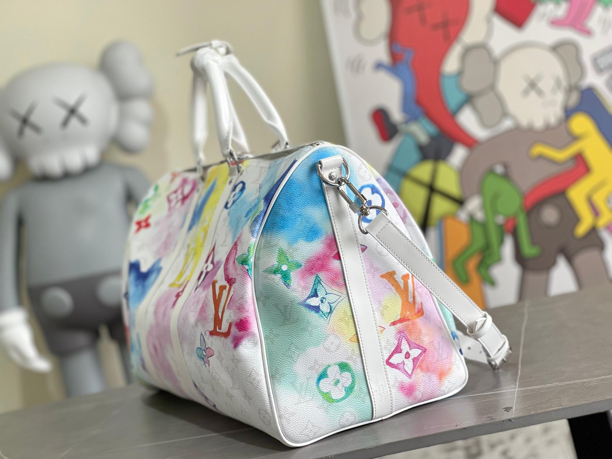 BOLSA DE VIAJE KEEPALL 50 CON BANDOLERA Louis Vuitton - Imagen 2