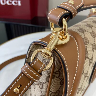 Bolso mano Gucci Blondie asa tamaño pequeño - Imagen 6