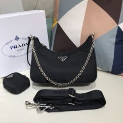 Bolso de hombro Prada Re-Edition 2005 de nylon PRADA