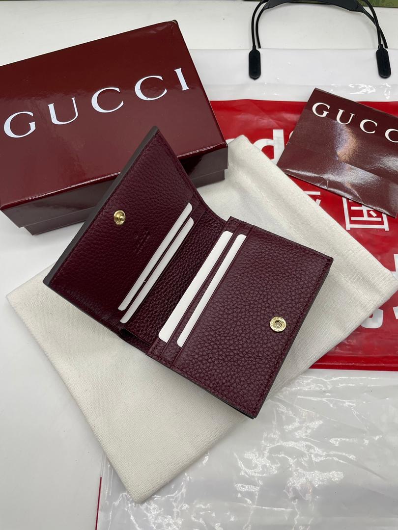 Cartera con tarjetero GG Marmont bicolor Gucci - Imagen 4