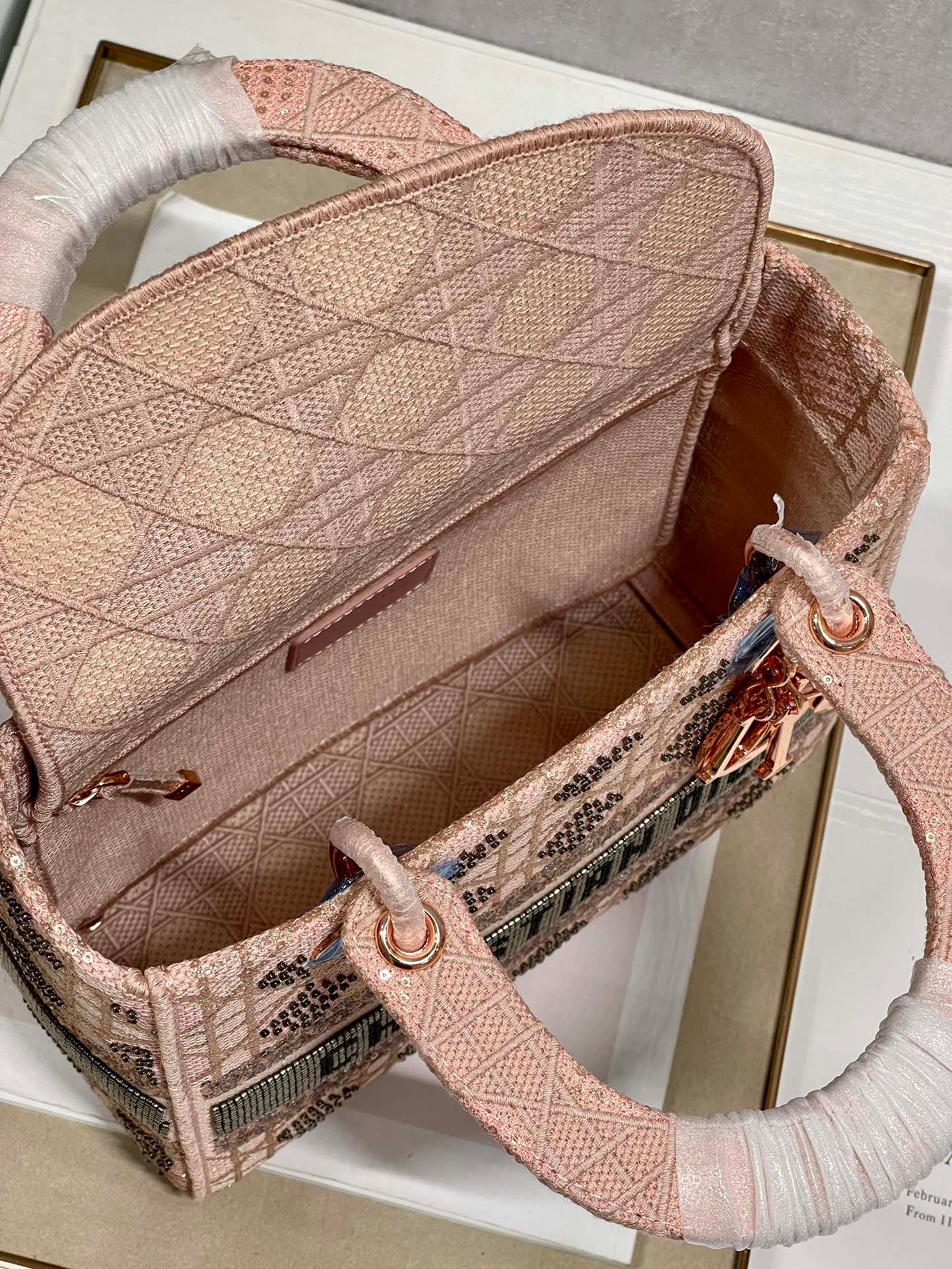 Bolso mediano Lady D-Lite DIOR - Imagen 6