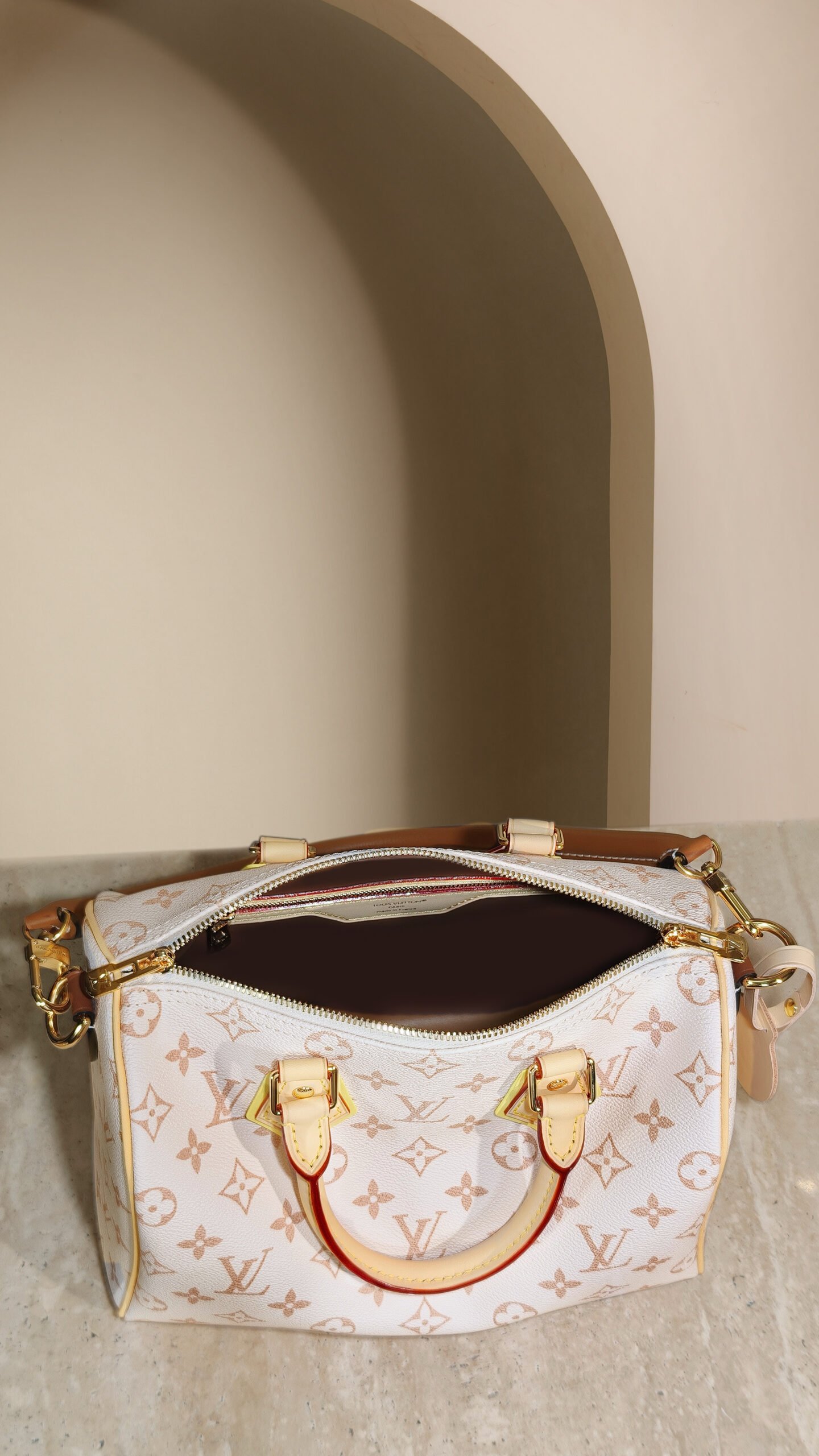 Bolso Speedy 25 con bandolera Louis Vuitton - Imagen 8