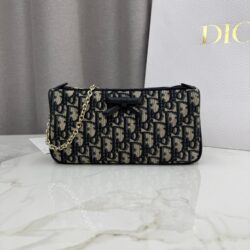 Bolso de lazo con cadena Dior