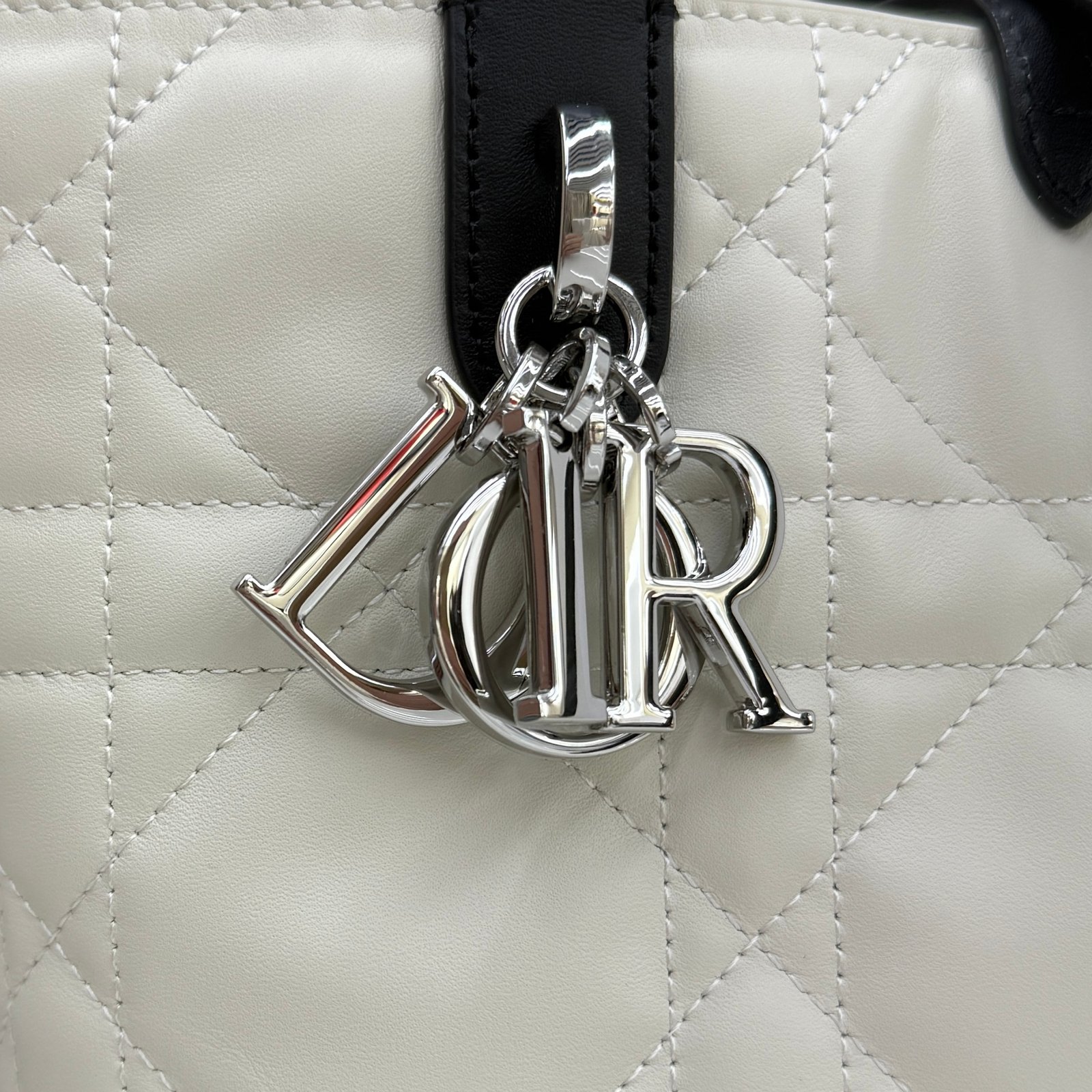 Bolso tote vertical pequeño Dior Toujours - Imagen 6
