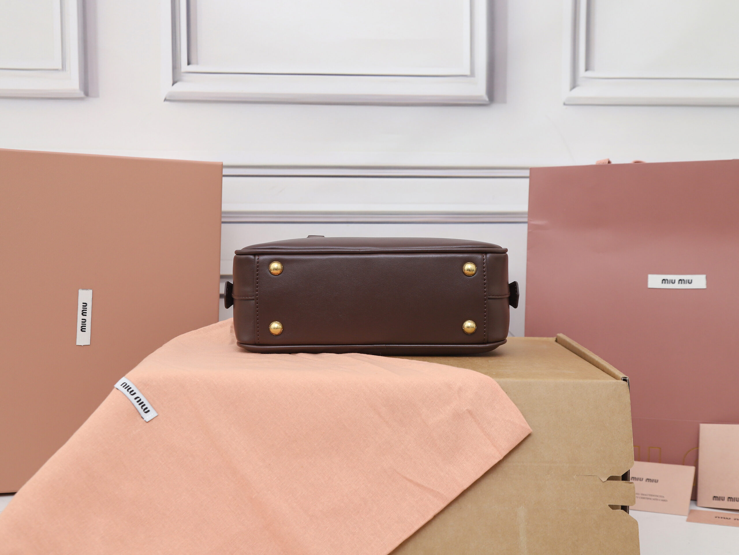 Bolso Arcadie de piel Miu Miu - Imagen 5