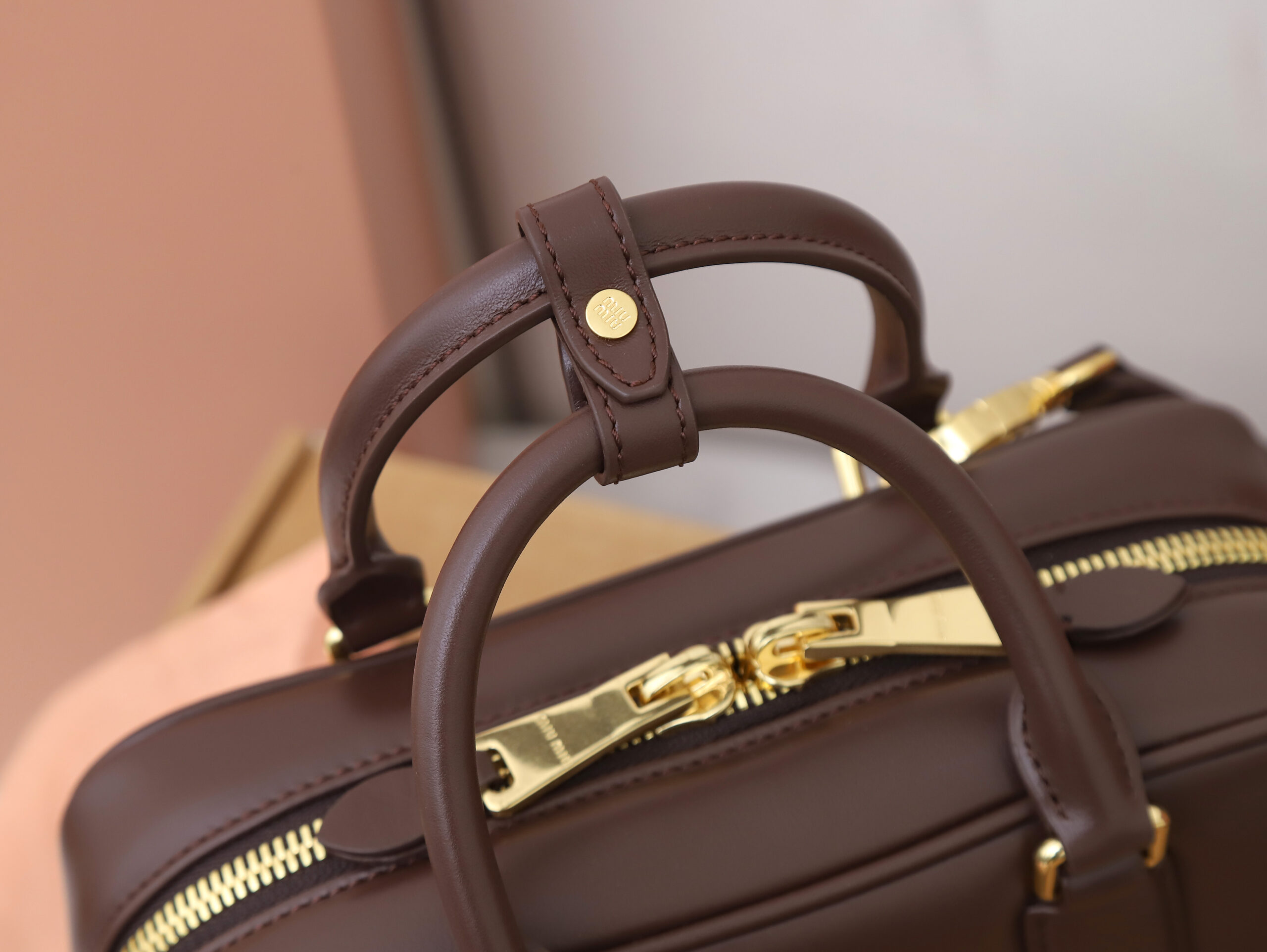 Bolso Arcadie de piel Miu Miu - Imagen 7