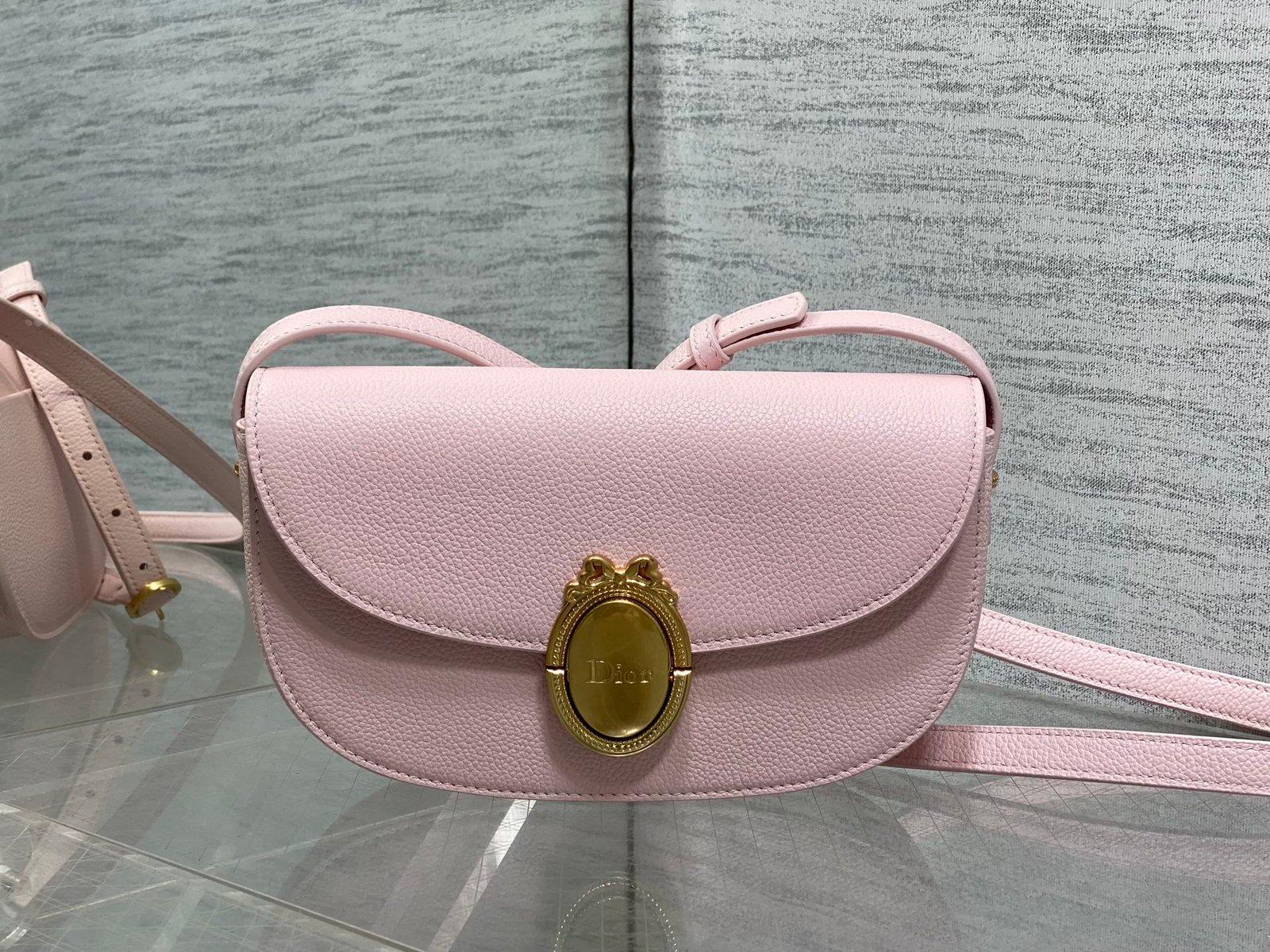 Bolso pequeño Dior Médaillon con solapa