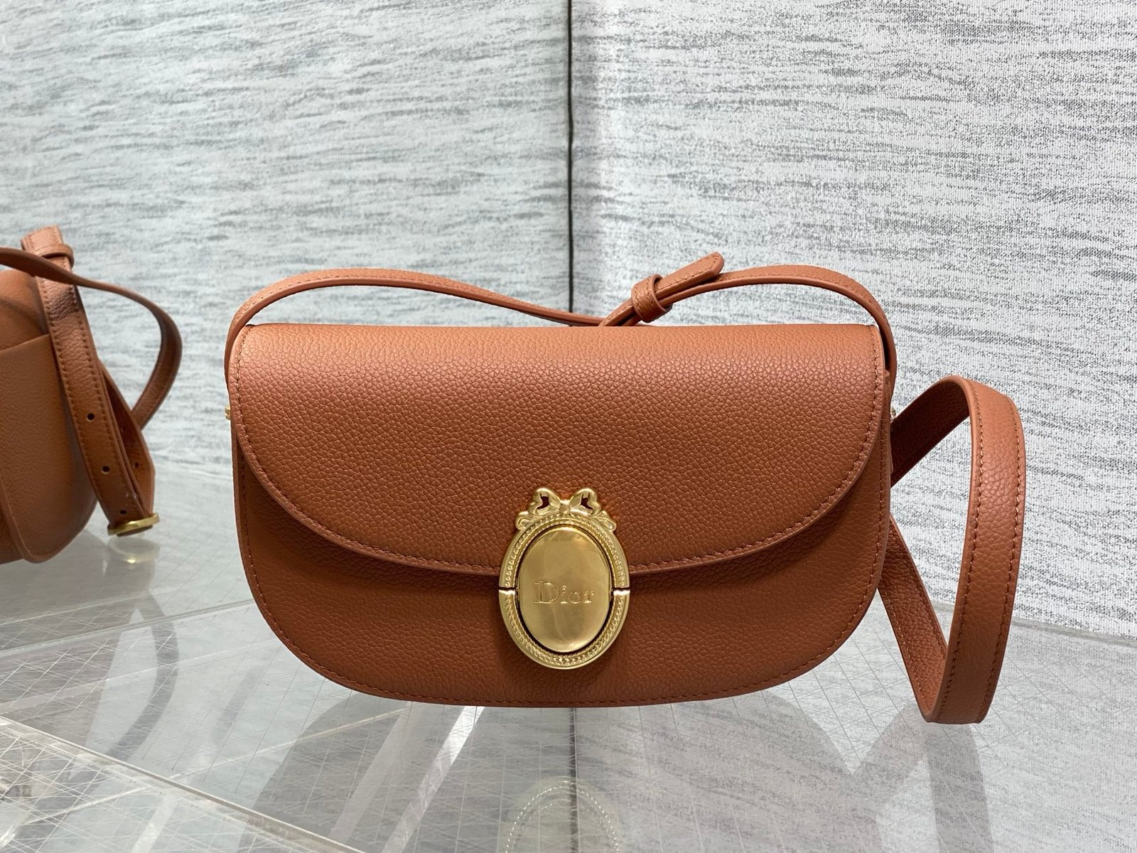 Bolso pequeño Dior Médaillon con solapa