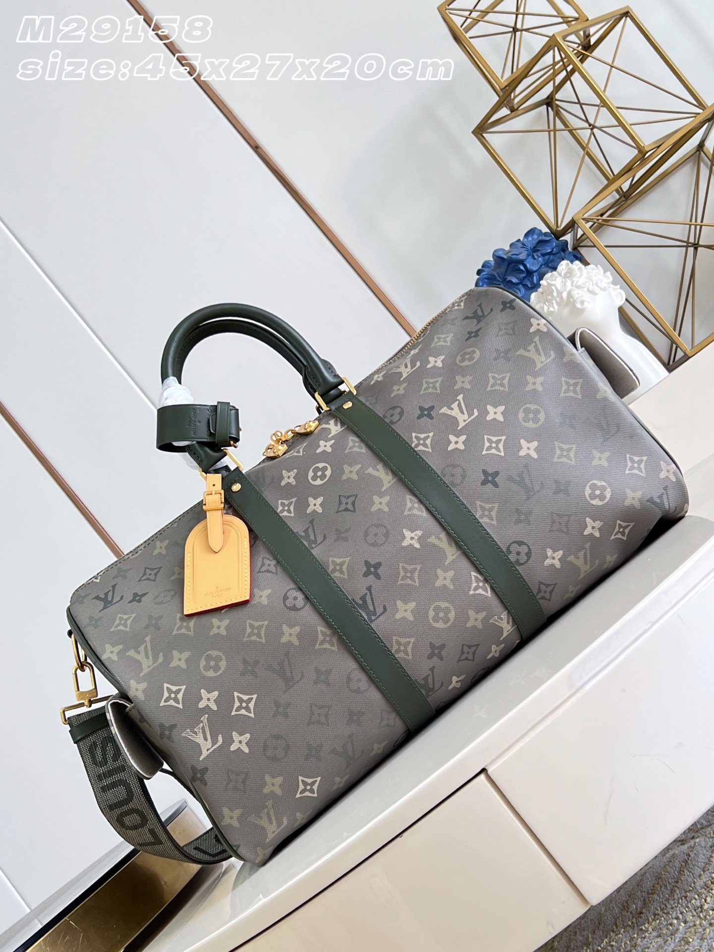 Bolsa de viaje Keepall 45 con bandolera Louis Vuitton