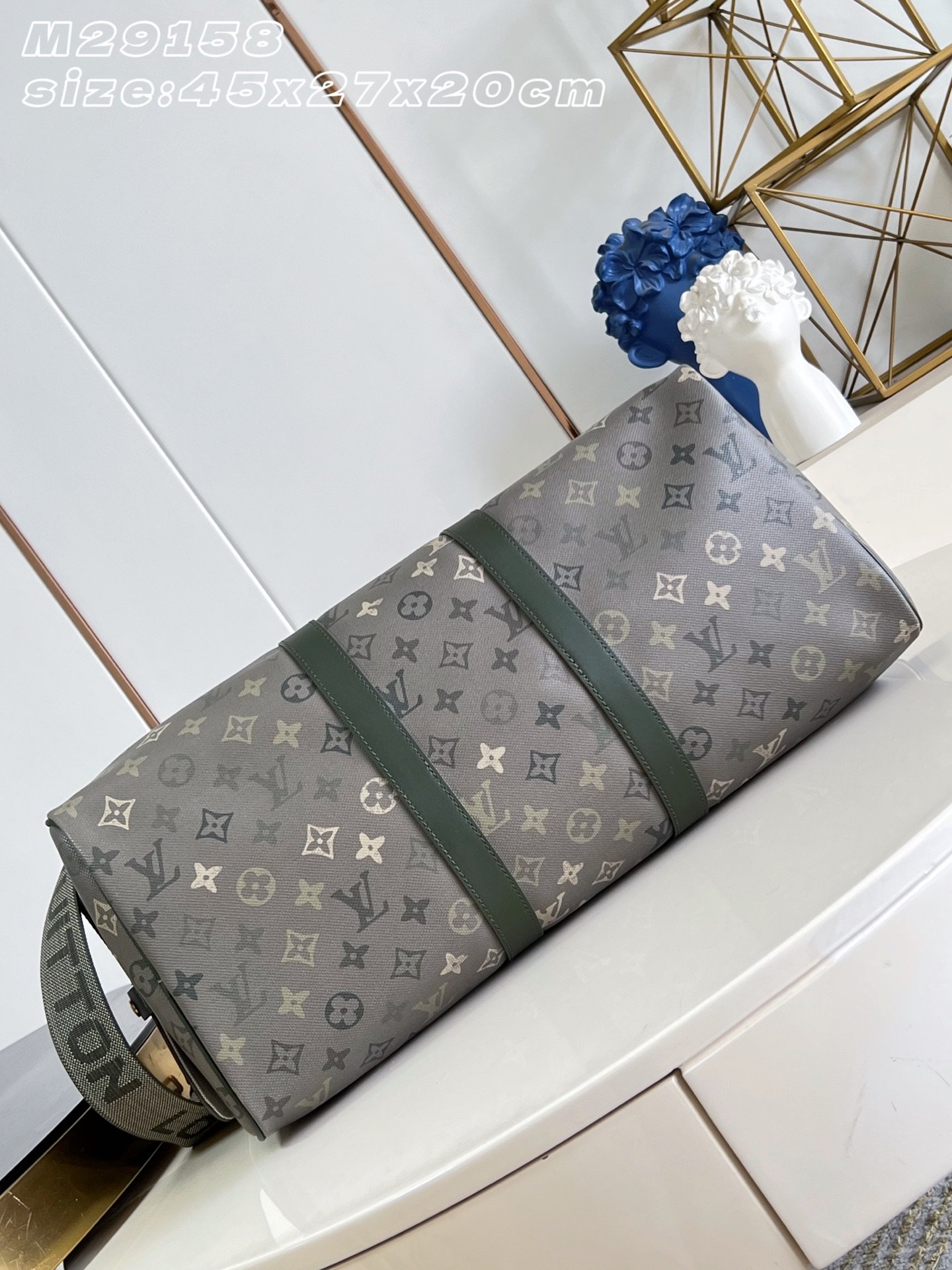 Bolsa de viaje Keepall 45 con bandolera Louis Vuitton - Imagen 6