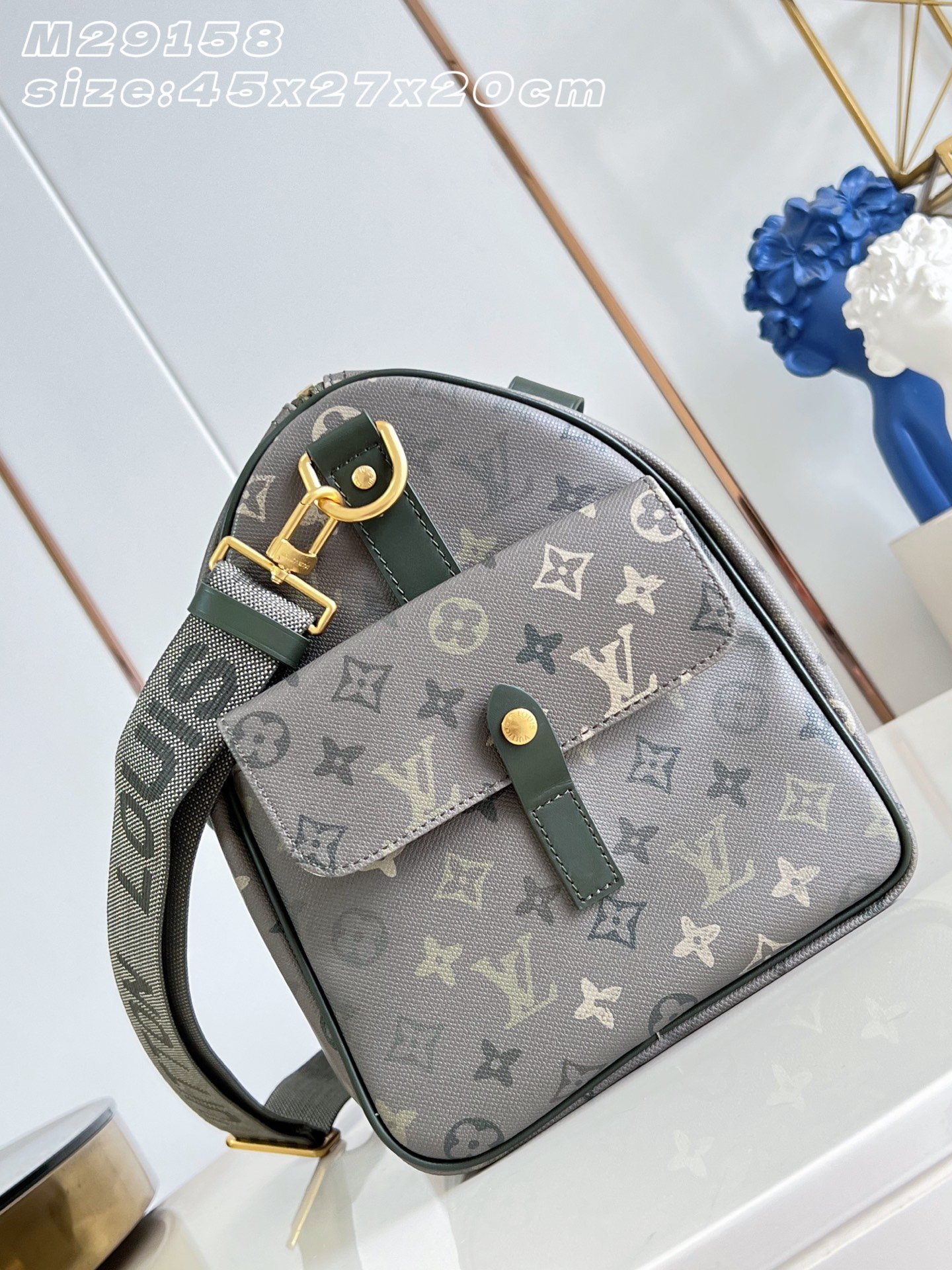 Bolsa de viaje Keepall 45 con bandolera Louis Vuitton - Imagen 3