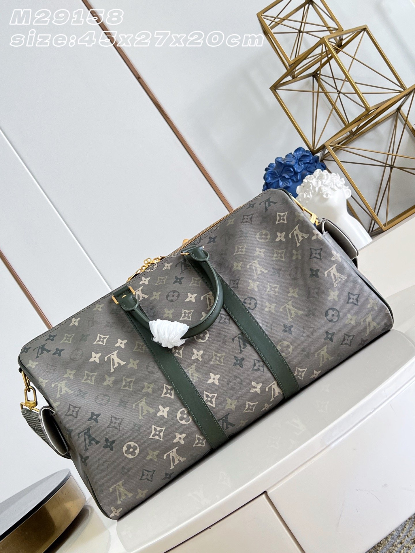 Bolsa de viaje Keepall 45 con bandolera Louis Vuitton - Imagen 5