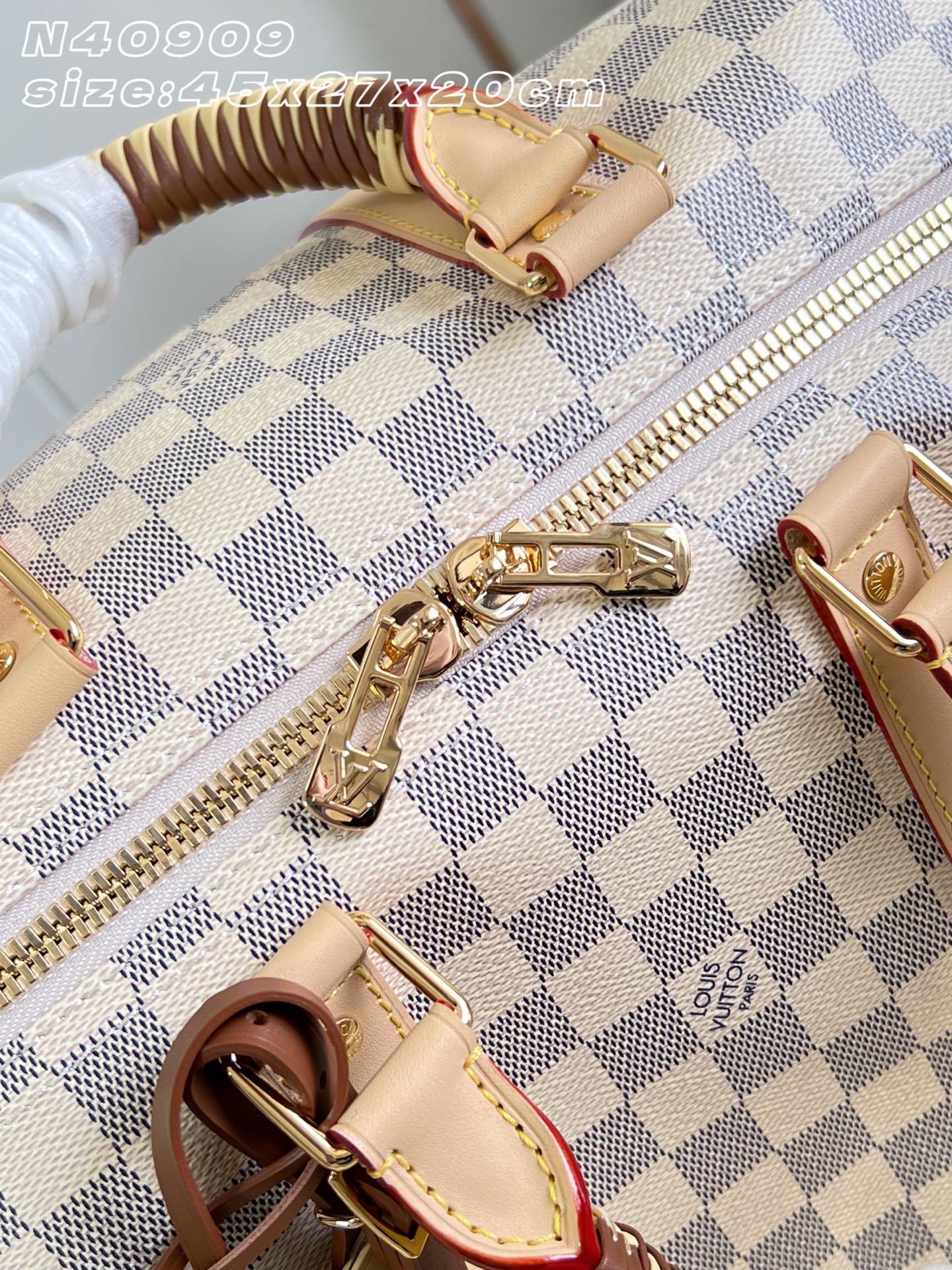 Bolsa de viaje Keepall 45 con bandolera Louis Vuitton - Imagen 11
