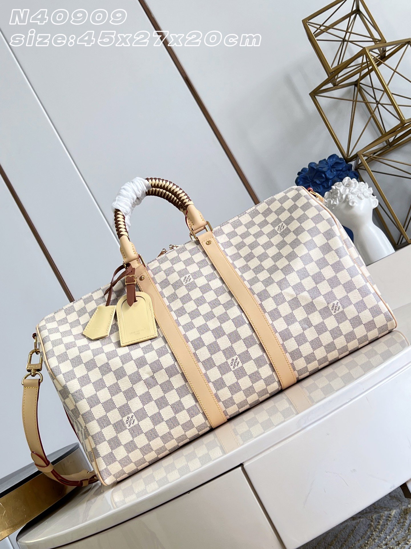Bolsa de viaje Keepall 45 con bandolera Louis Vuitton