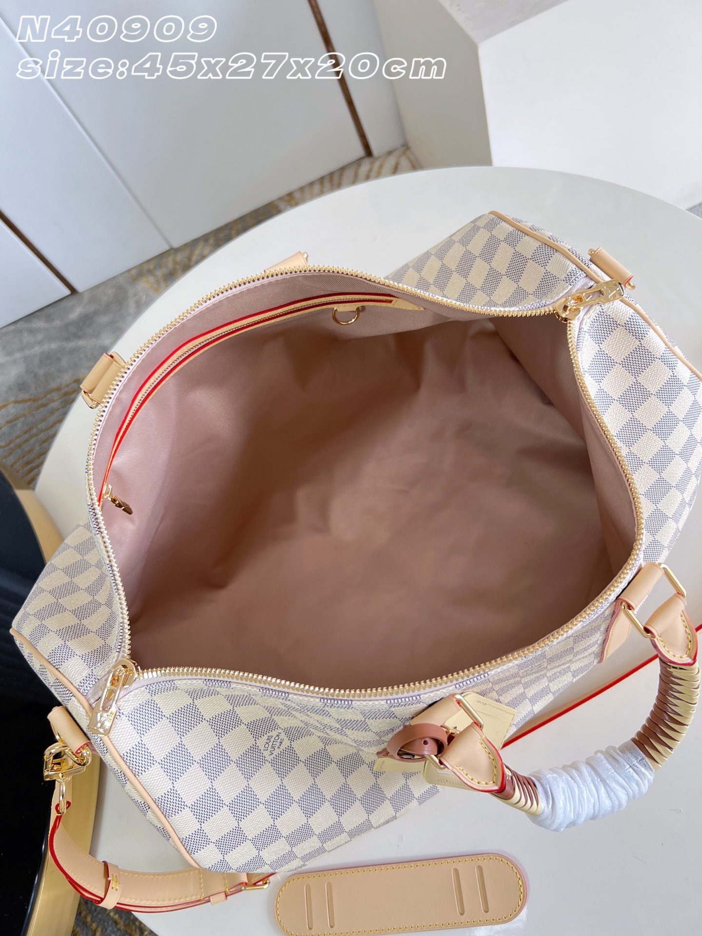 Bolsa de viaje Keepall 45 con bandolera Louis Vuitton - Imagen 12