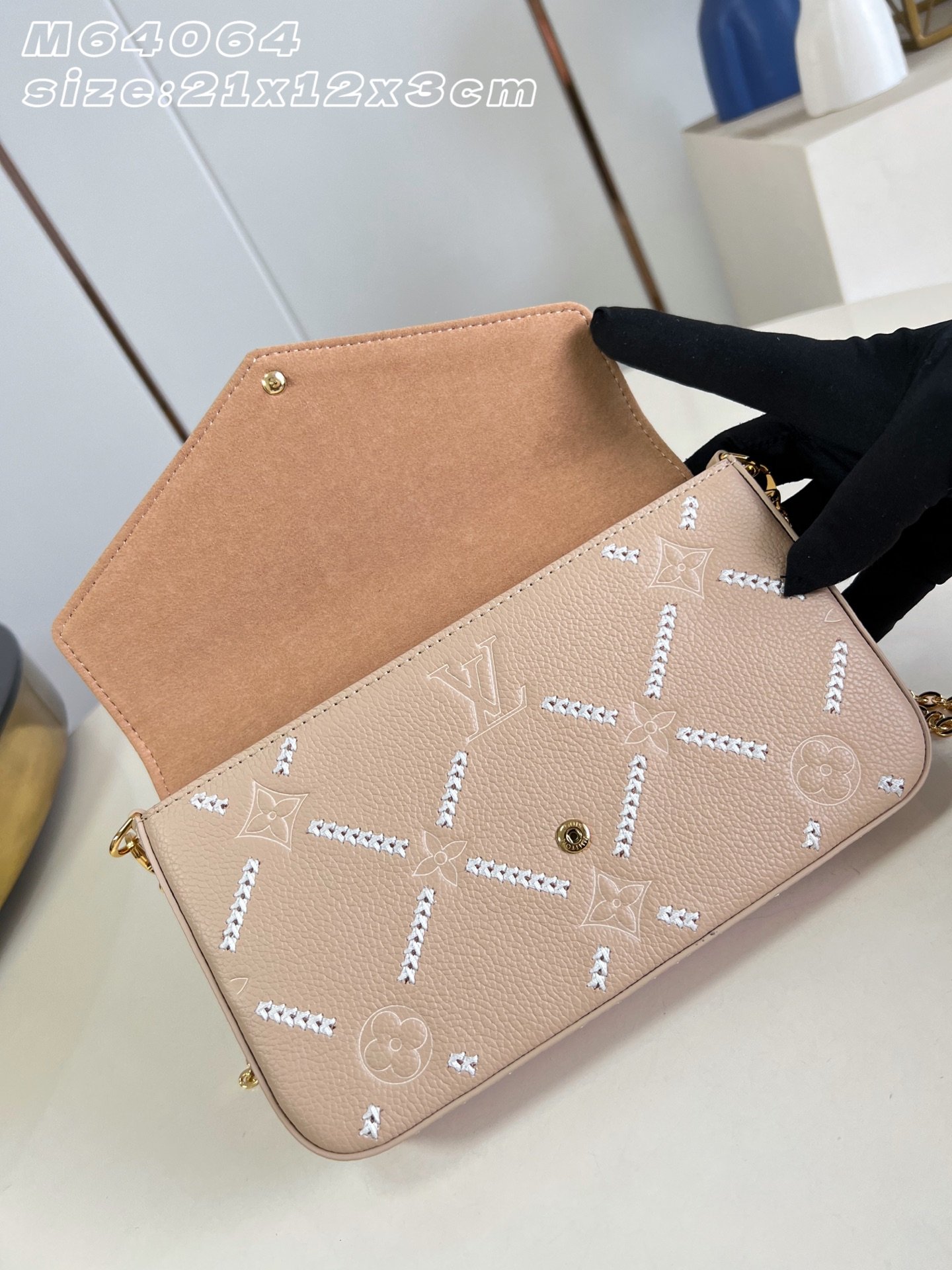 Bolso Pochette Félicie Louis Vuitton - Imagen 6