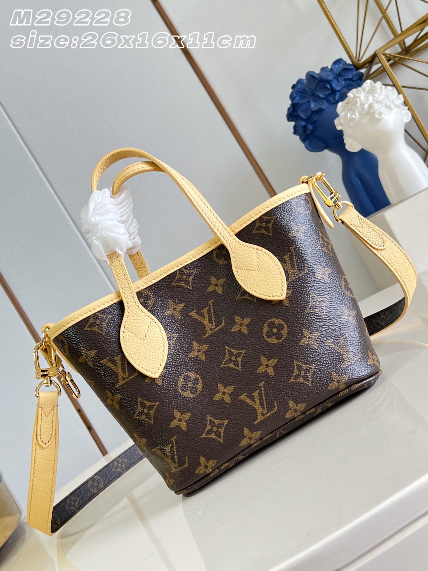 Bolso Neverfull Inside Out BB con bandolera Louis Vuitton - Imagen 5