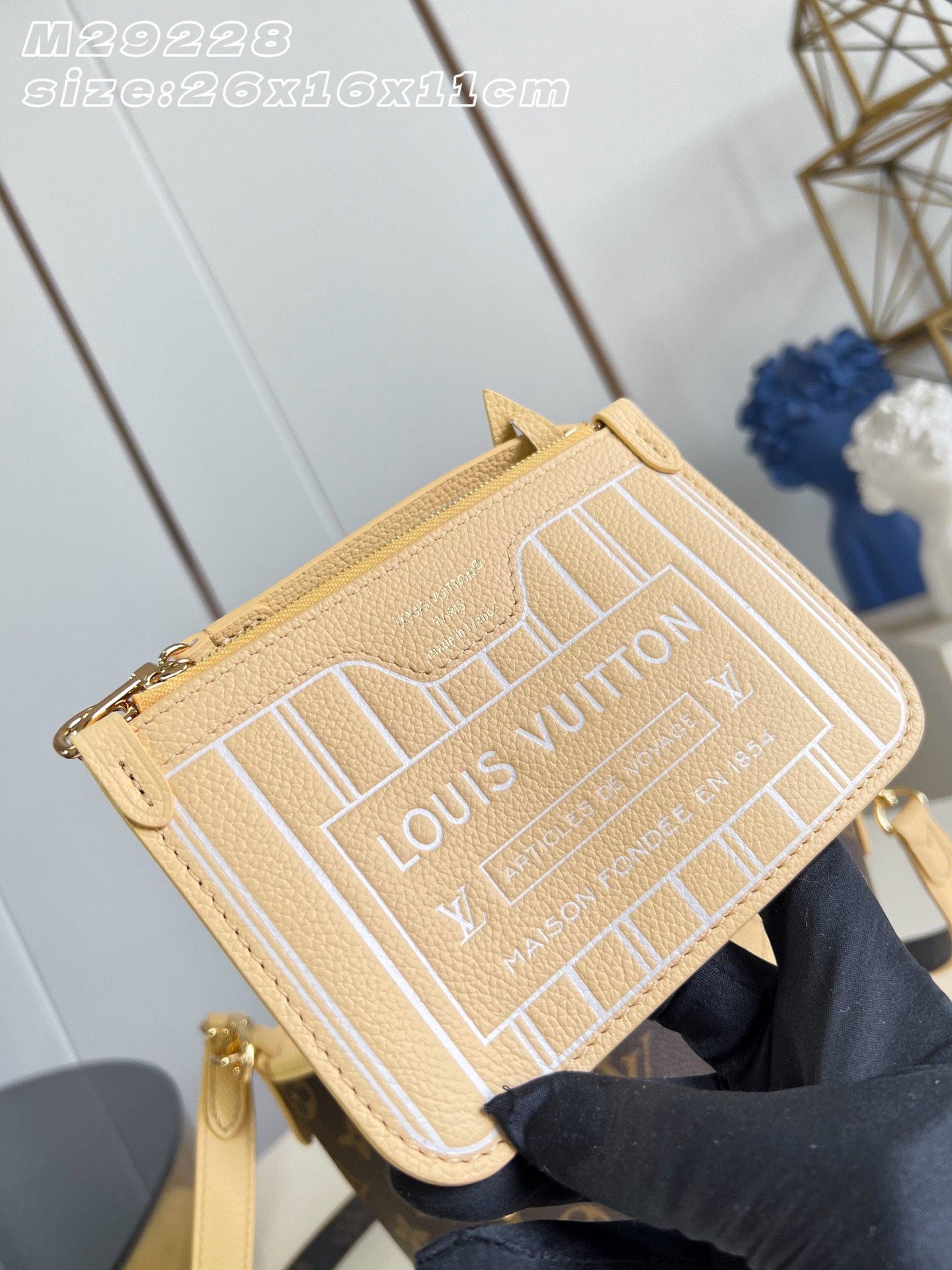 Bolso Neverfull Inside Out BB con bandolera Louis Vuitton - Imagen 10