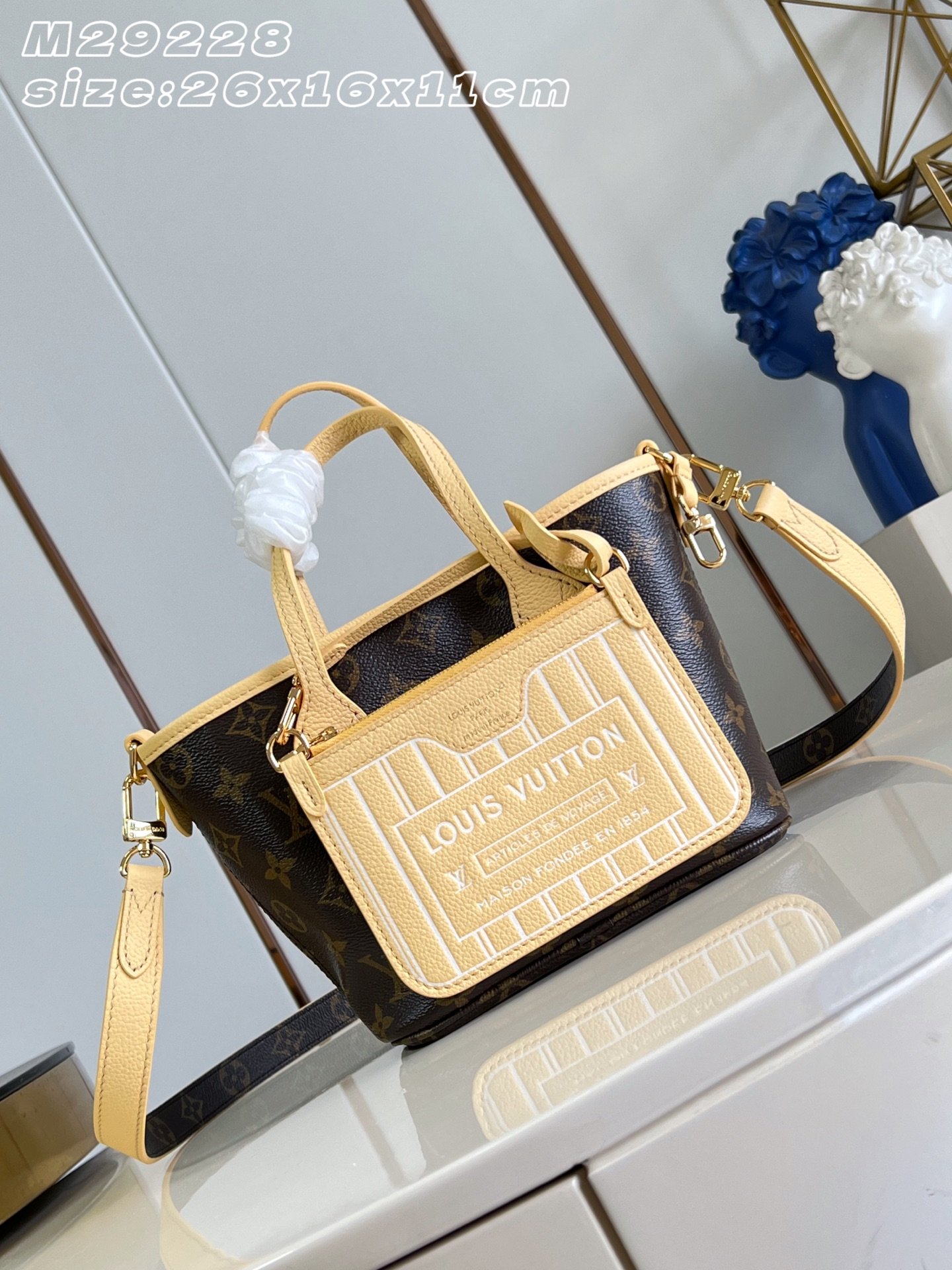 Bolso Neverfull Inside Out BB con bandolera Louis Vuitton