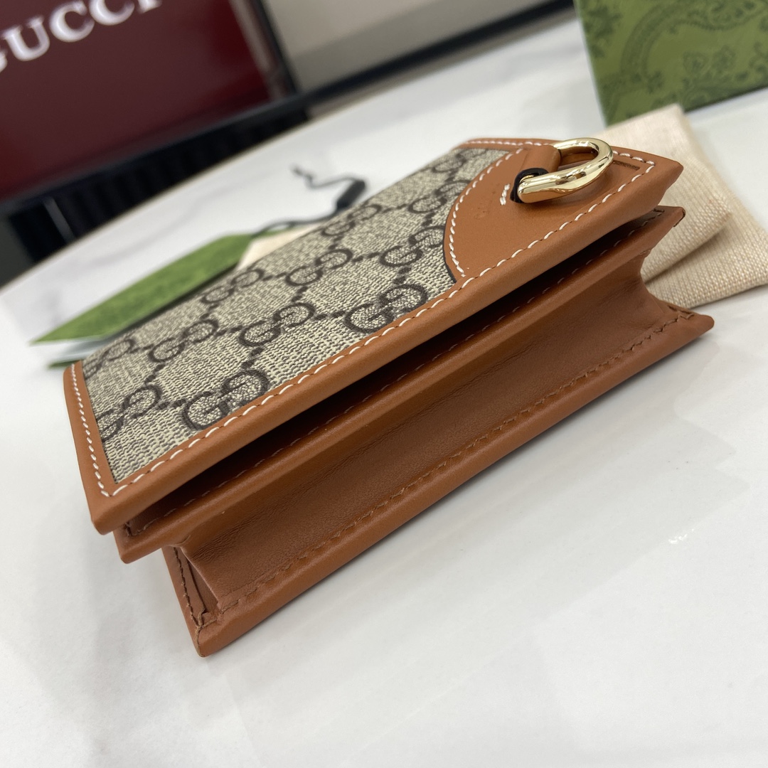 Minicartera GG Emblem Gucci - Imagen 5