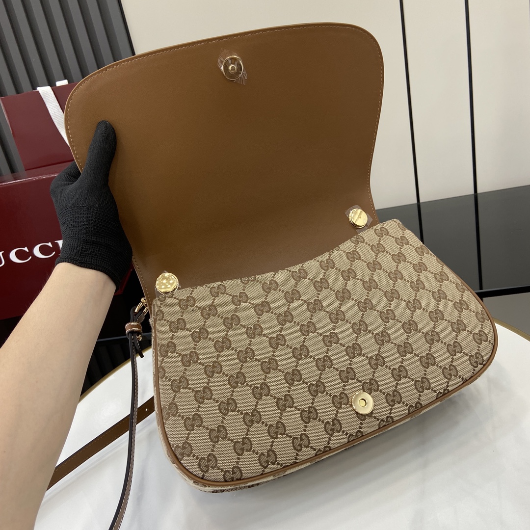 Bolso mano Gucci Blondie asa tamaño pequeño - Imagen 10