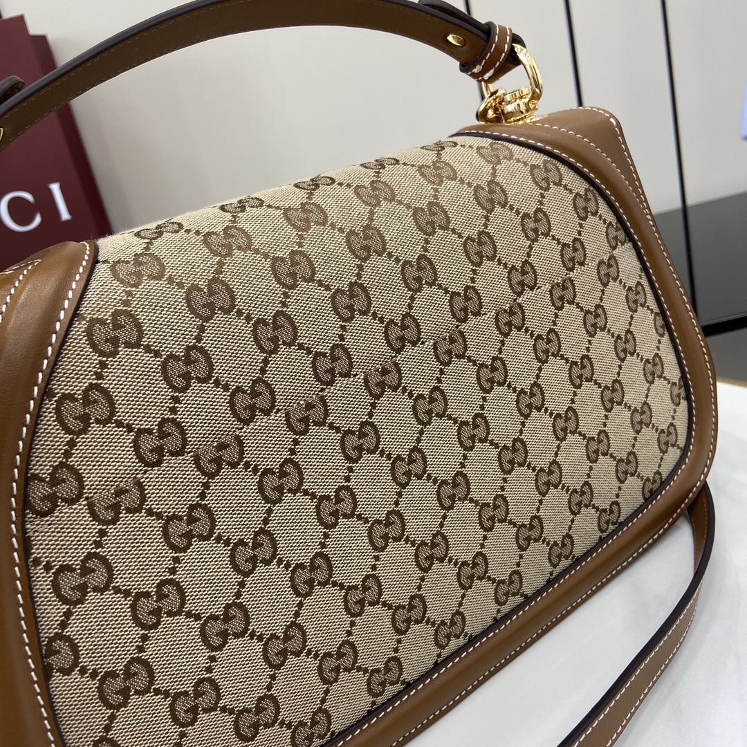 Bolso mano Gucci Blondie asa tamaño pequeño - Imagen 4