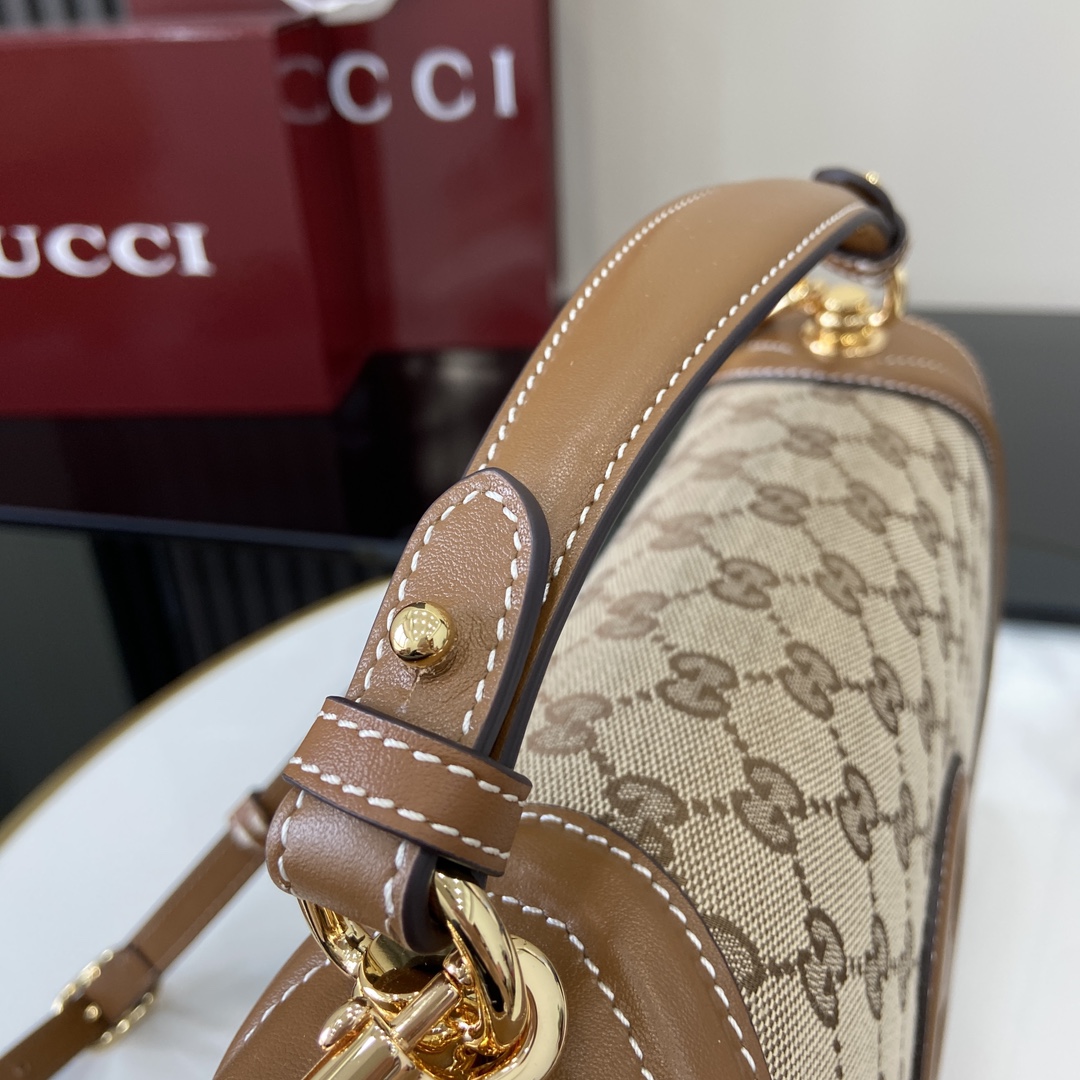 Bolso mano Gucci Blondie asa tamaño pequeño - Imagen 6