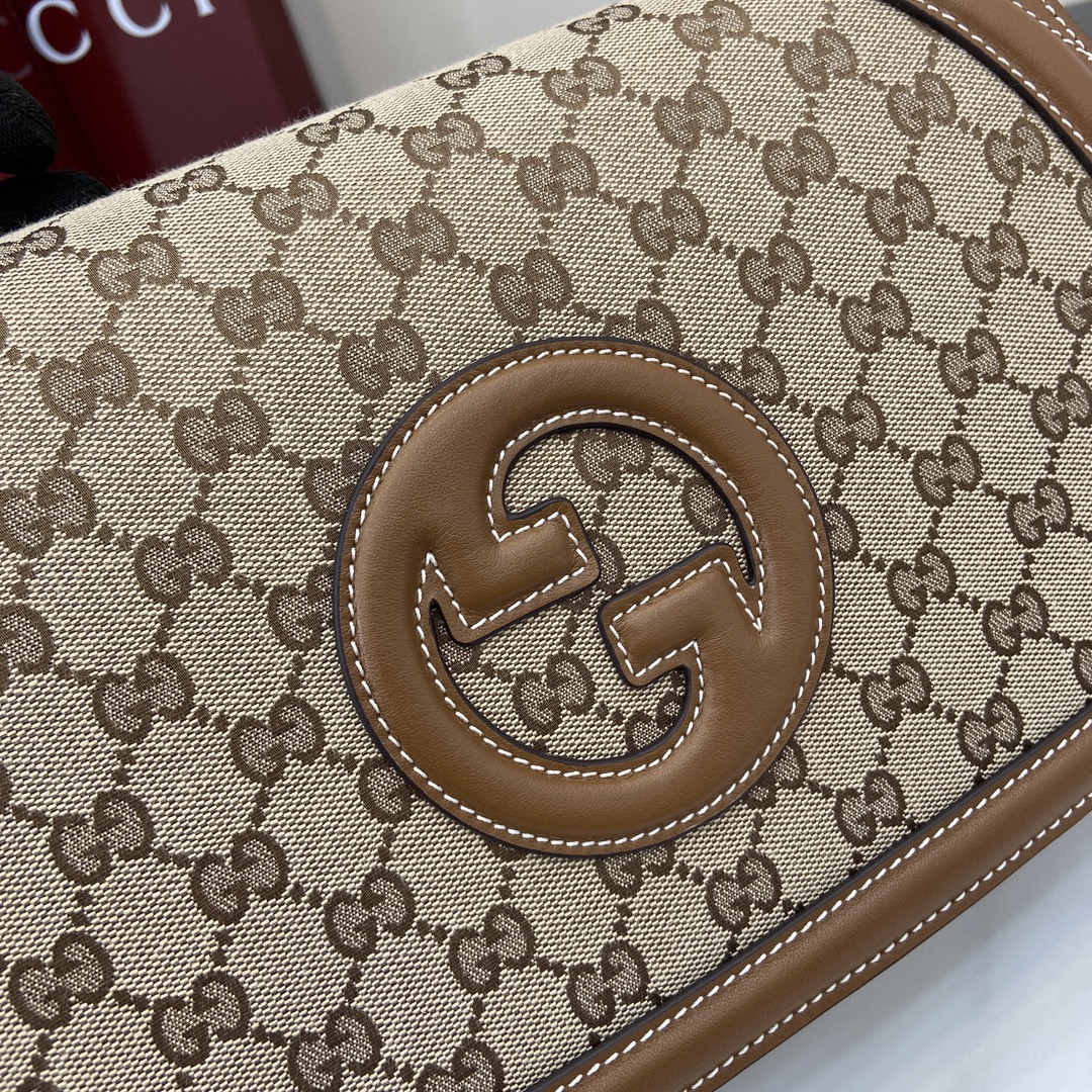 Bolso mano Gucci Blondie asa tamaño pequeño - Imagen 7